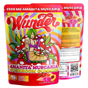 Wunder 2500mg Amanita Muscaria Mushroom Gummies