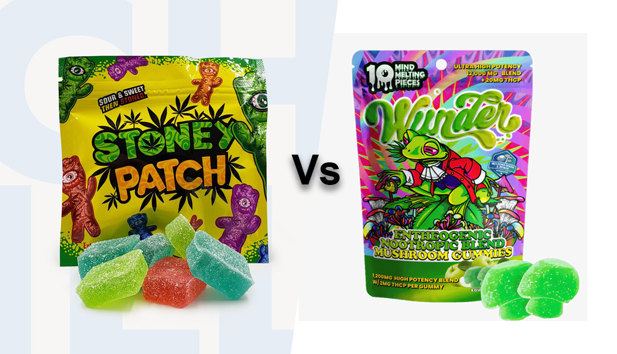 Weed vs Mushroom Gummies