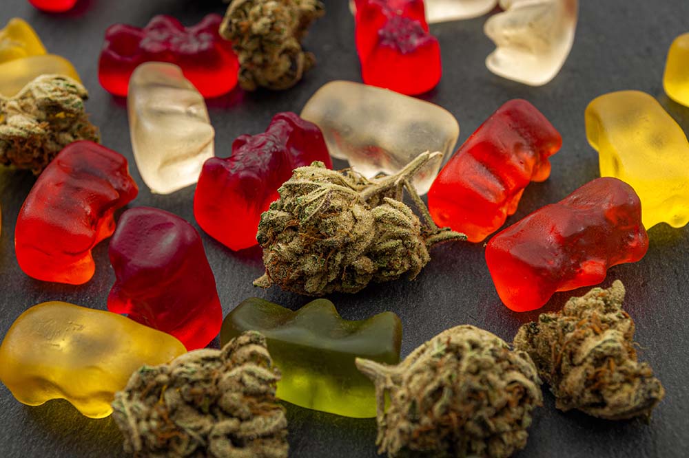 Mushroom vs Weed Gummies