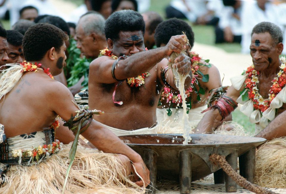 Kava Ceremony in Fiji