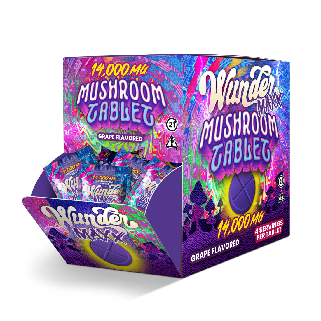 Wunder Mushroom Maxx High Potency Tablets