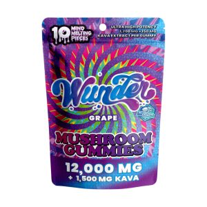 wunder high-potency mushroom gummies | kava + grap 10pc
